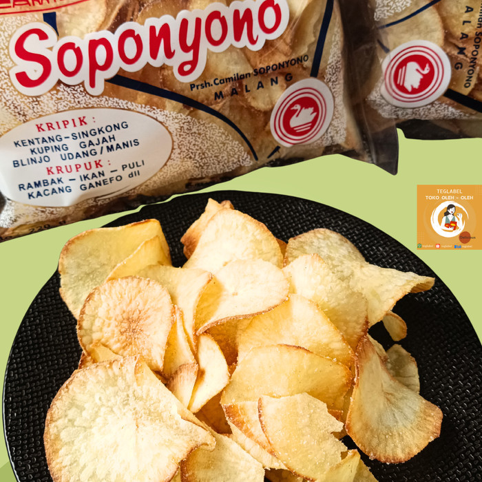 

TERBATAS Keripik Singkong Soponyono Original Malang