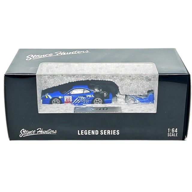 Stance Hunters 64 Ferrari F40 Pilot Blue