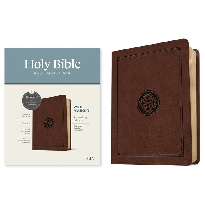 

KJV Wide Margin Bible, Filament-Enabled Red Letter Edition (LeatherLike)