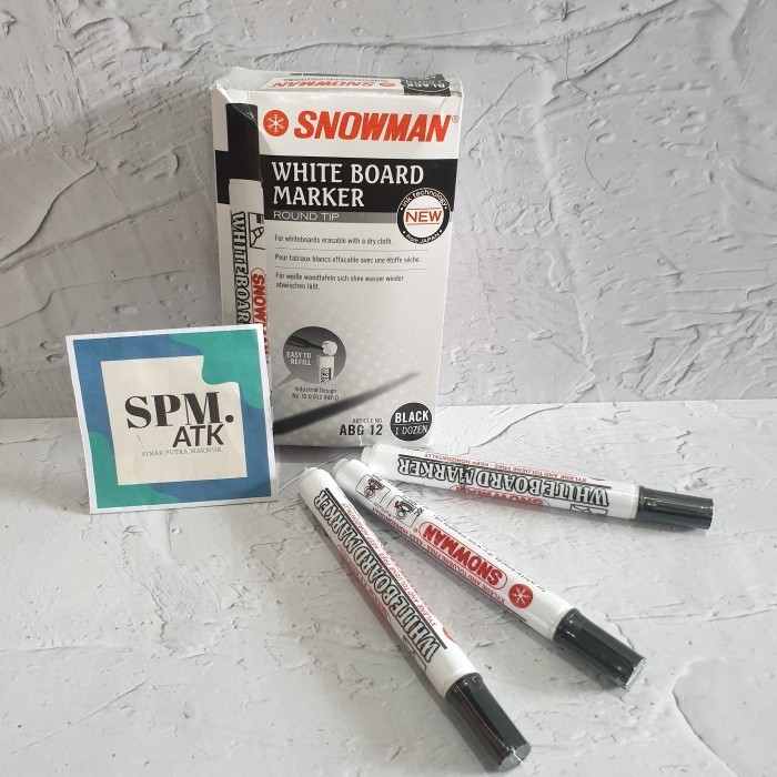 

Spidol Snowman Whiteboard ABG-12