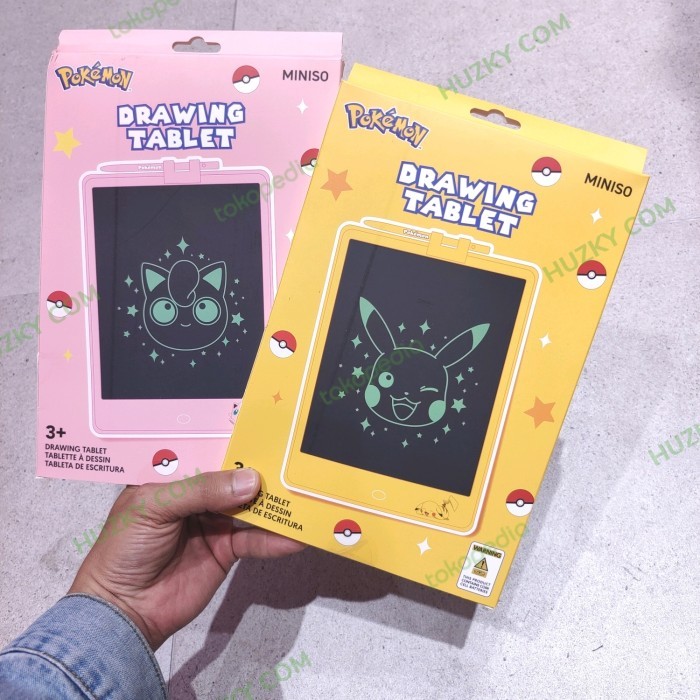 

MINISO x POKEMON Colorful Doodle Drawing Tablet PIKACHU JIGGLYPUFF