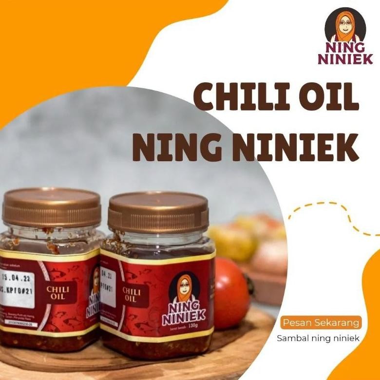 

Sambal Chili Oil Ning Niniek Masakan Oriental Oleh2 Surabaya