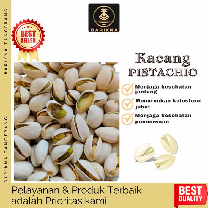 

Kacang Pistachio Best Quality 250Gr-1Kg