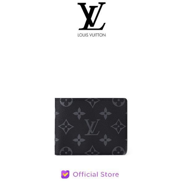 Louis Vuitton Slender Wallet - Dompet Pria - Monogram Eclipse