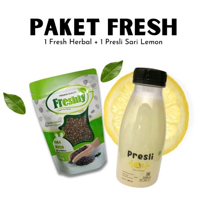 

Paket Sarilemon dan biji cia seed