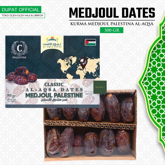

Kurma Medjoul Al-Quds Palestina Jumbo / Medjool Dates Premium 500 gr