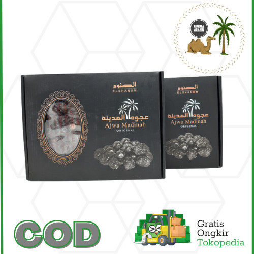 

Kurma Ajwa Madinah 1 Kg Premium / Kurma Ajwa Organic / Kurma Ajwa
