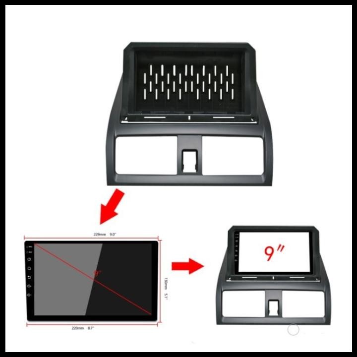 Frame Headunit Android 7 Inch / 9 Inch /  10 Inch Honda Accord 2003 - 2007