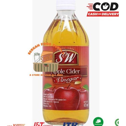 

W Cua Apel Cider Cider Vinegar 473 Ml