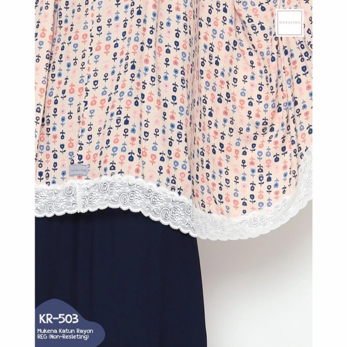 Terbaru Promo Mukena Dewasa - Mukenah Nakajima Katun Rayon (2 In 1 Resleting) Best Quality