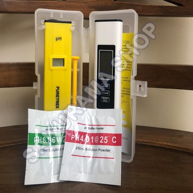 PH METER DAN TDS EC BACKLIGHT METER|ALAT UKUR AIR HIDROPONIK DIGITAL ORIGINAL DAN TERPERCAYA