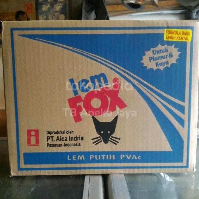 

Promo lem fox putih 350gr (dus) COD