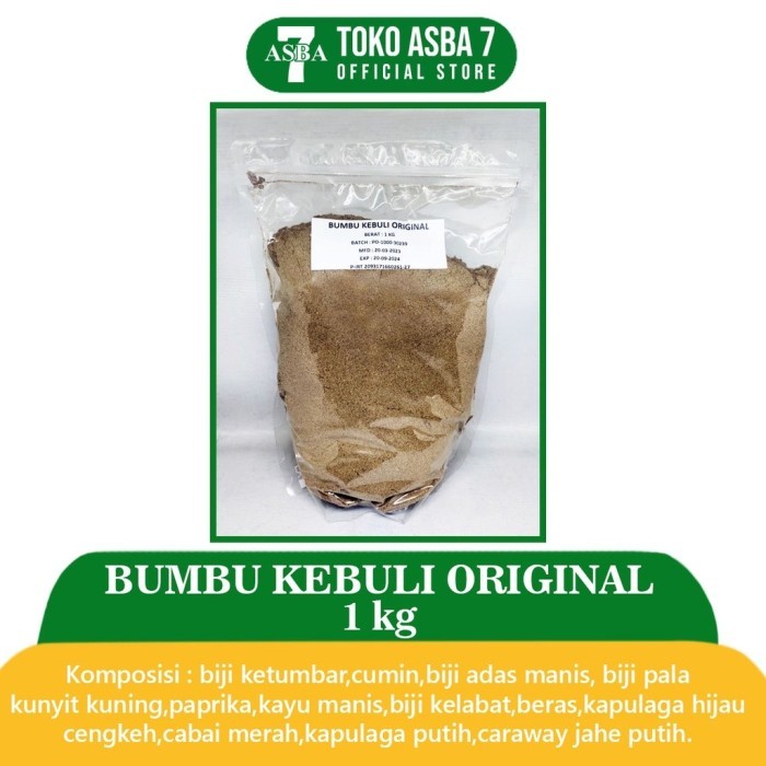 

TERBARU! ASBA BUMBU KEBULI ORIGINAL 1KG