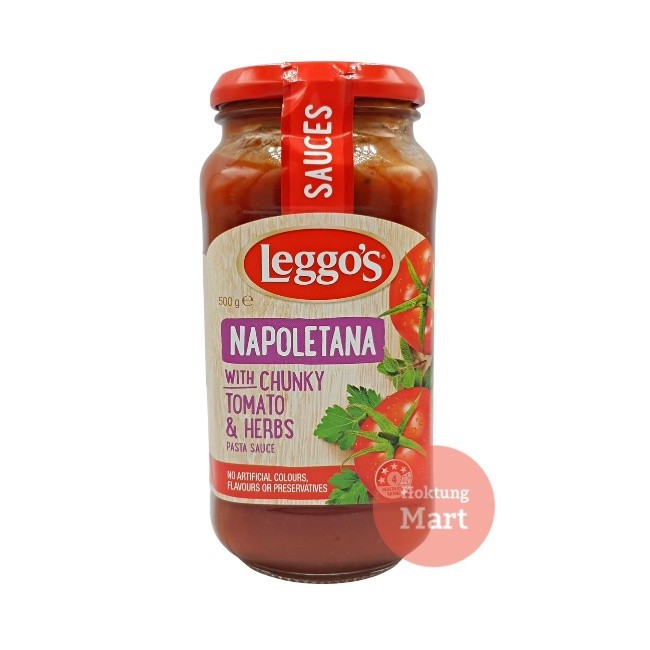 

PROMO! Leggos Napoletana With Chunky Tomato 500g