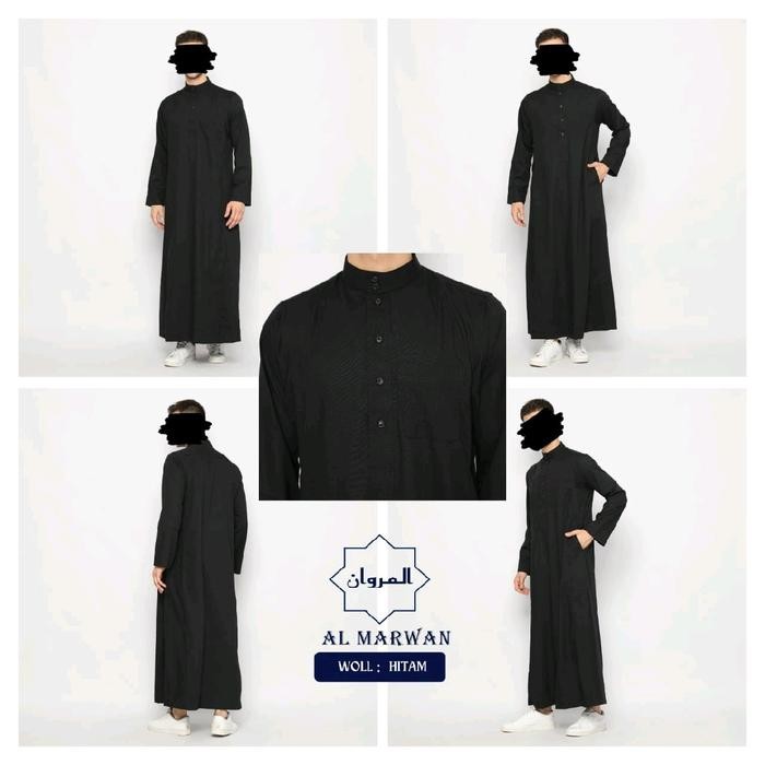 jubah marwan woll/haramain wol/alharamain woll/jubah haramain