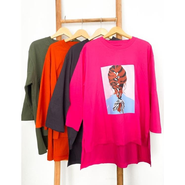 ALLURA OVERSIZE/ KAOS WANITA OVERSIZE/ KOREAN STYLE / KAOS WANITA TERMURAH