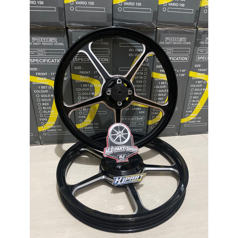 VELG MANDALIKA VARIO 125 VARIO 150 NEW PCX 150/160 ALL MIO VELG MANDALIKA VARIO RING 17 VELG POWER
