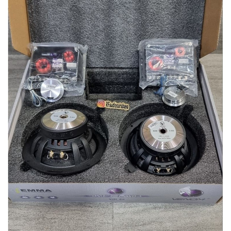speaker 2 way Venom Inferno Vin 6e Venom Vin6e Vin 6 e speaker split 2 way BARU