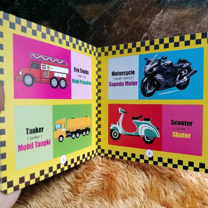 

Board Book Aku Tahu Jenis Jenis Transportasi 15X15Cm Books