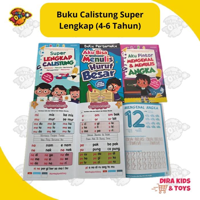 

Buku Calistung Super Lengkap Untuk Anak 4- 6 Tahun