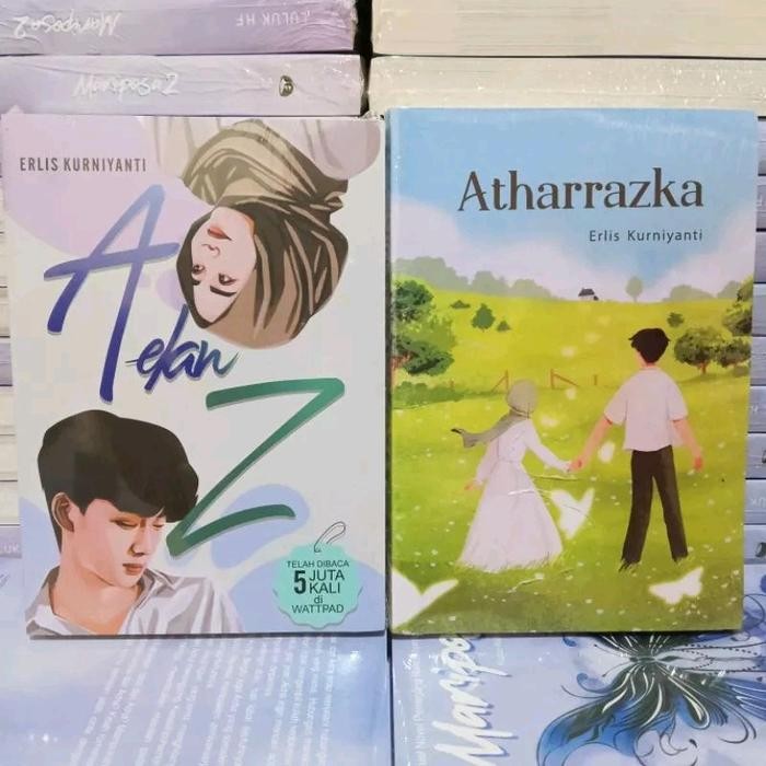 

Paket 2 Novel Wattpad Terlaris Atharrazka / A Dan Z /Trisullabook Edisi Reguler