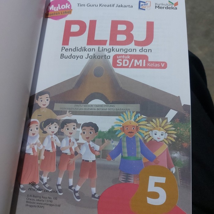

Plbj Kelas 5 Sd Erlangga Kurikulum Merdeka