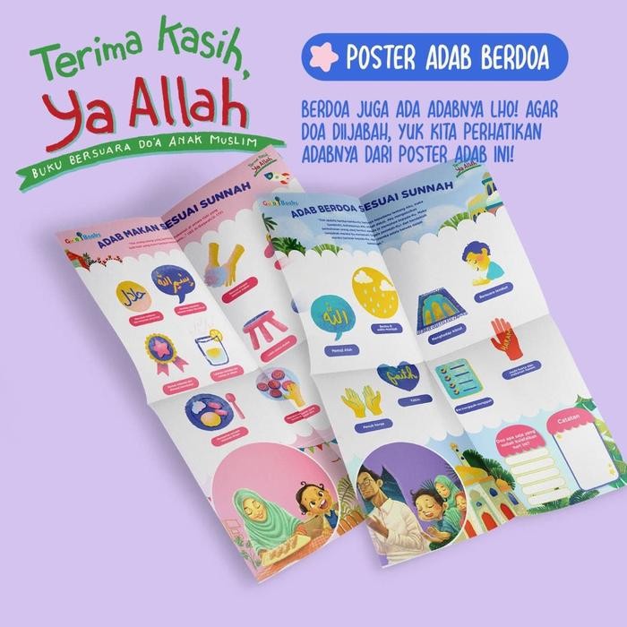 

Soundbook Terima Kasih Ya Allah (Buku Bersuara Usia 1+)