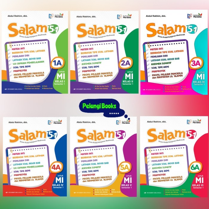 

Buku Salam 1A 2A 3A 4A 5A 6A Mi Kelas 1 2 3 4 5 6 Kurikulum Merdeka