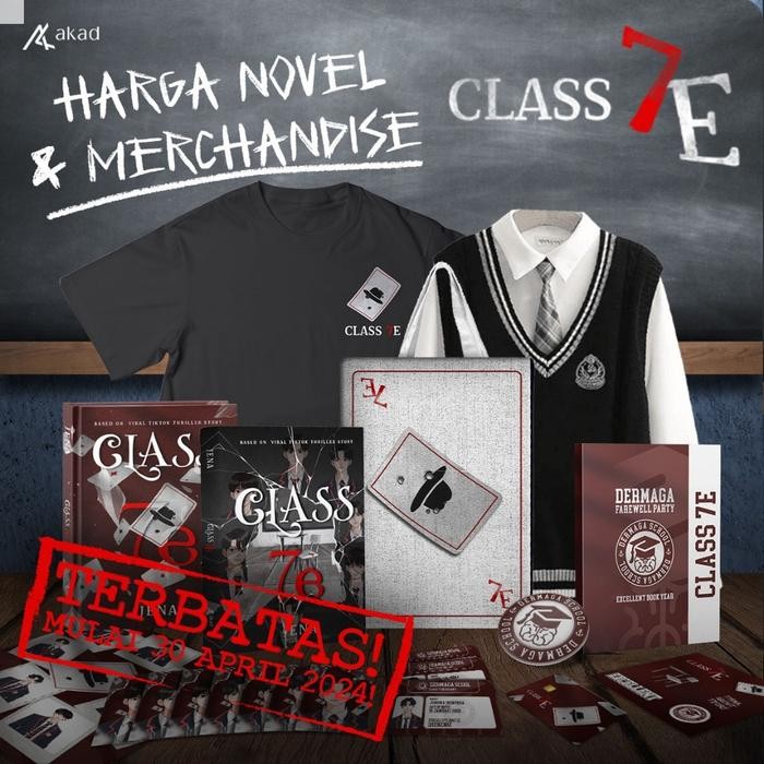 

Novel Class 7E By @Jenaapiyu - Akad - Gratis Biaya Packing