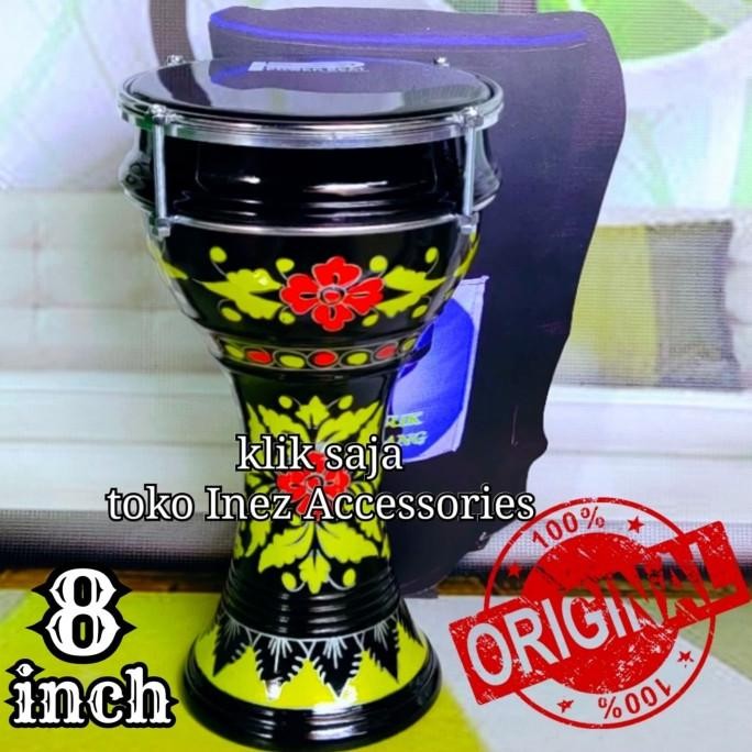 Dumbuk atau Darbuka power beat 8 inch Original Premium