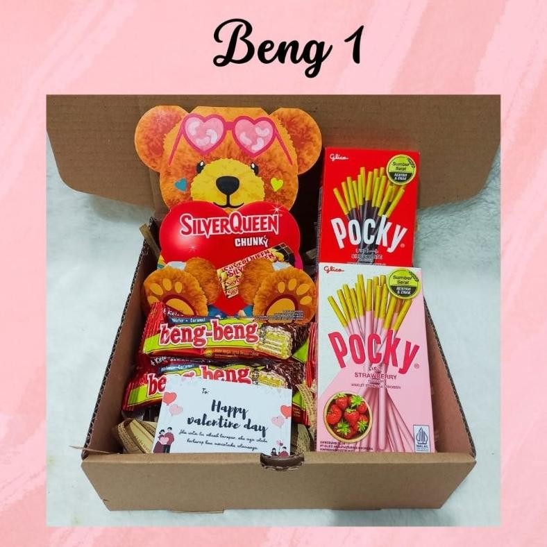 

ORIGINAL Gift Valentine Coklat Beruang Silverqueen Beng Beng Kado Pacar Limitied Edition wes-24