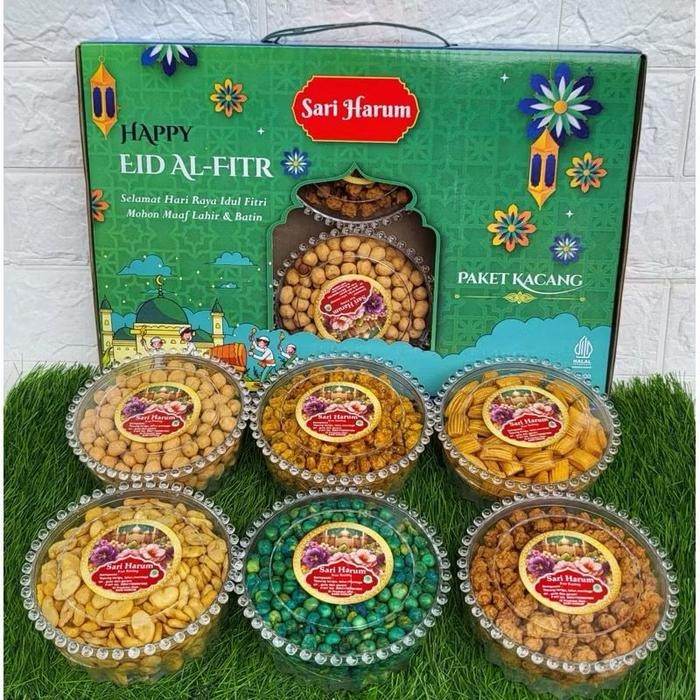 

New! SARI HARUM PAKET KACANG/Hampers Lebaran/Bingkisan Idul Fitri Idul Fitri