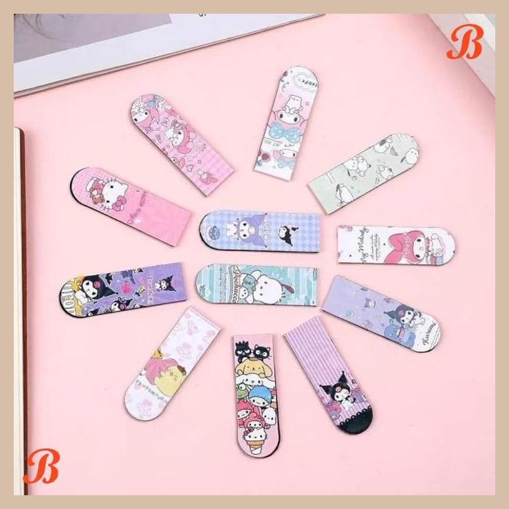 

| KK | PEMBATAS BUKU SANRIO CINNAMOROLL MELODY KUROMI BERBAHAN MAGNET ANAK SEKOLAH STATIONARY TULIS