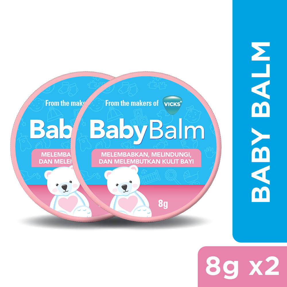 From The Makers Of Vicks - Baby Balm 8g X2