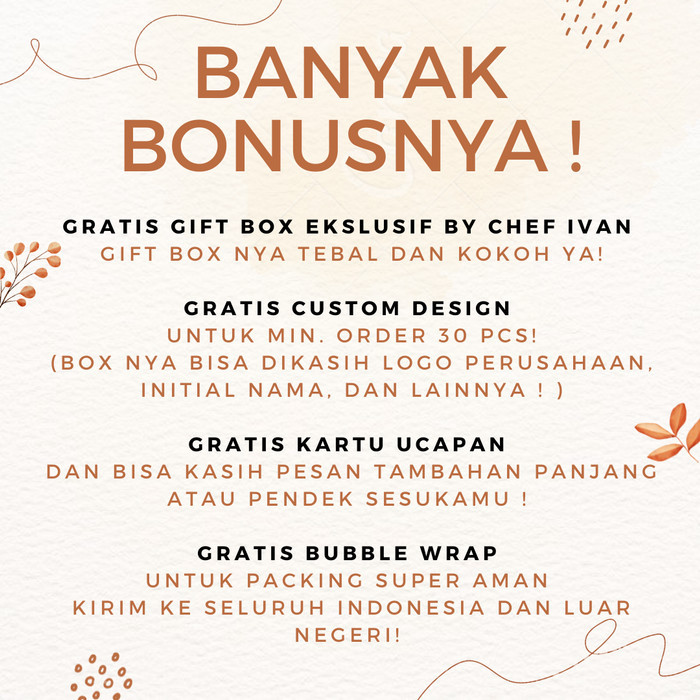 

Promo The Palate Hadiah Kado Ulang Tahun Hampers Birthday Gift By Chef Ivan Original