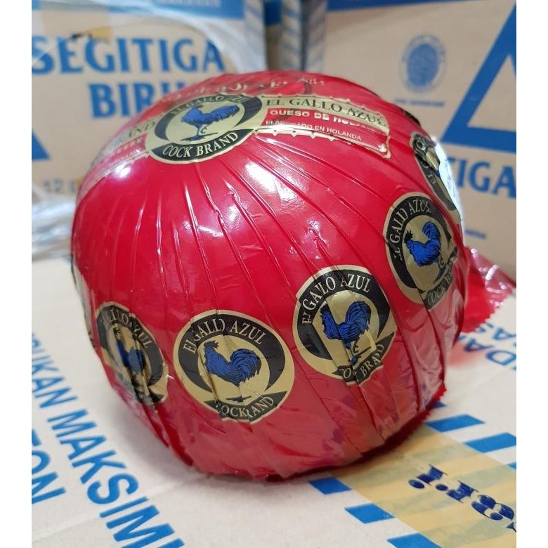 

KEJU EDAM / BOLA AYAM EMAS 1.6 KG IMPORT HOLLAND