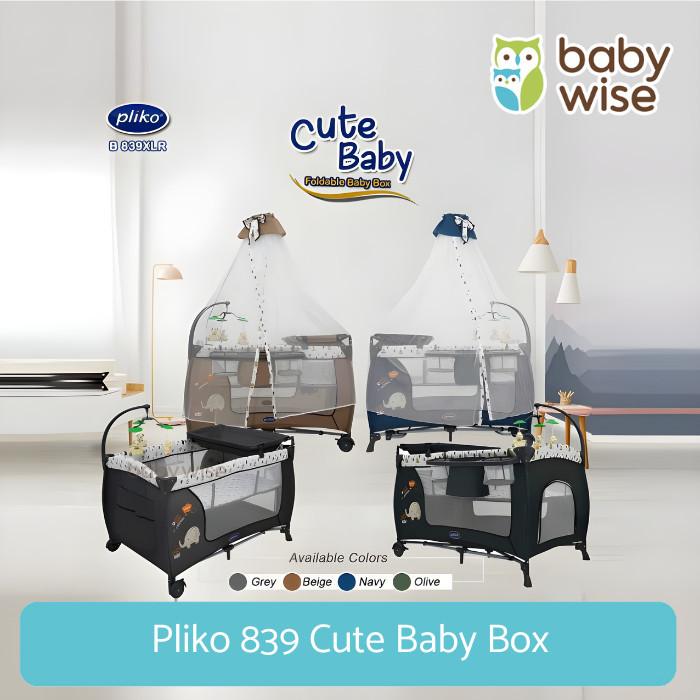 Pliko 839 Cute Baby Box - Ranjang Tempat Tidur Bayi