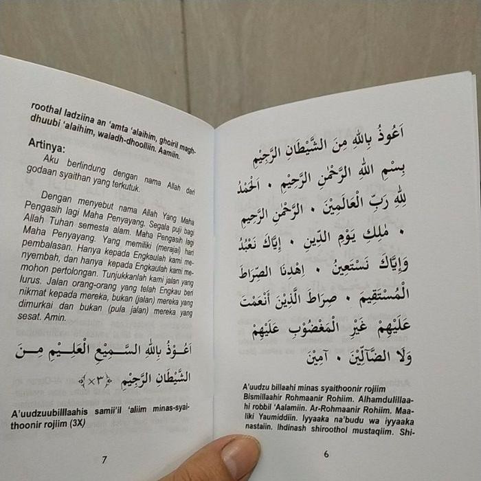 

Buku Kitab Ratib Al Attas Dan Dzikir Pagi Sore Terjemahan Serta Arab Latin Ukuran Saku A6