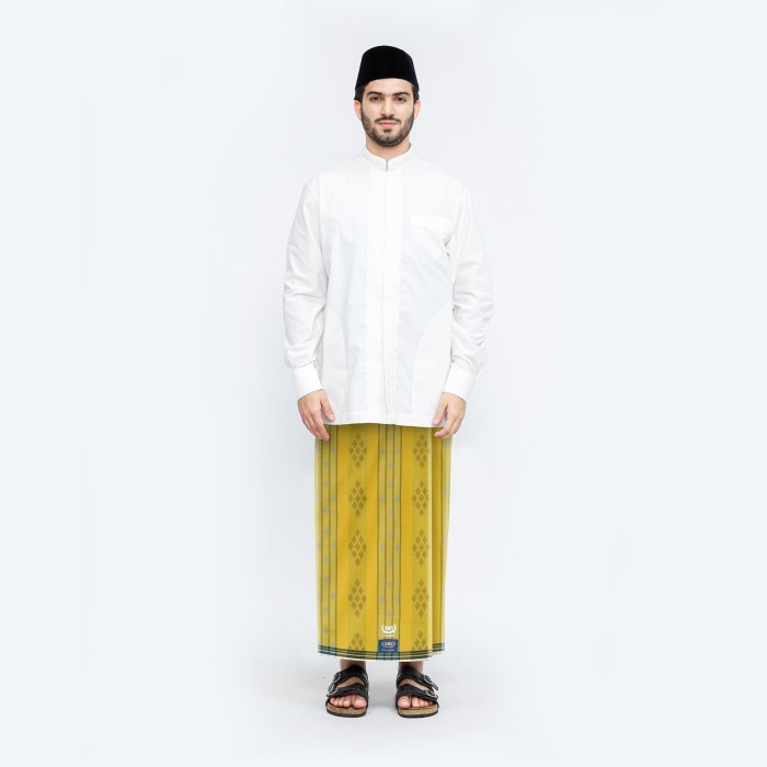 Sarung Bhs Classic Gold Motif C44 Dka Kuning