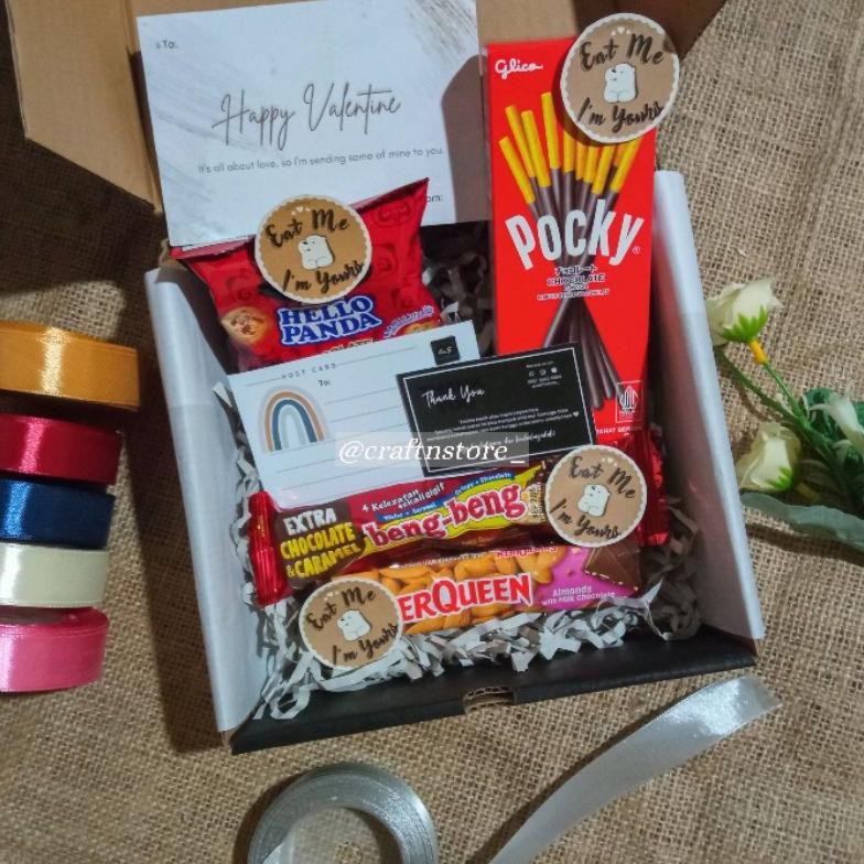 

ad-77 HAMPERS VALENTINE ULANG TAHUN SNACK BOX VALENTINE BLACK SERIES | GIFT BOX ULANG TAHUN MURAH | GIFT BOX VALENTINE Premium