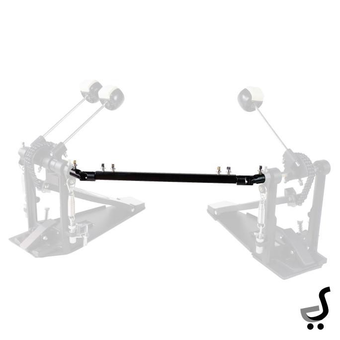 TIANG SAMBUNGAN DOUBLE PEDAL DRUM KICK BASS BESI TDAS-203