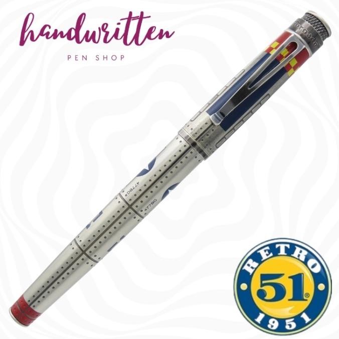 

RETRO 51 MUSTANG P-51 TORNADO BRASS FOUNTAIN PEN