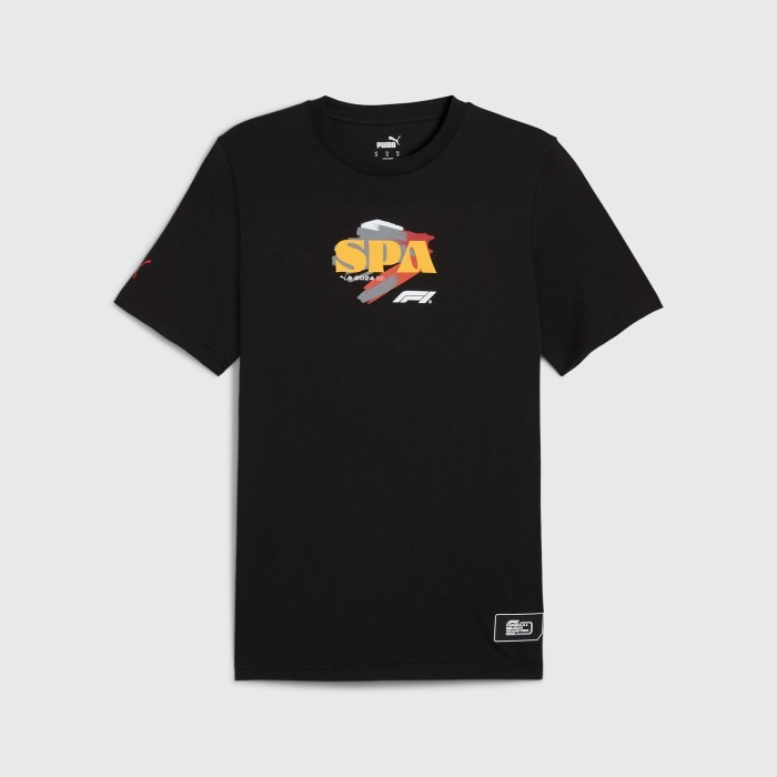 F1 Collection PUMA F1 2024 Belgian SPA GP T-Shirt. Kaos Unisex