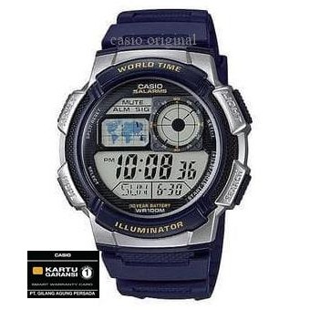 Jam Tangan Pria CASIO AE 1000W AE-1000W AE-1000W-1 AE-1000W-2 Original Terlaris