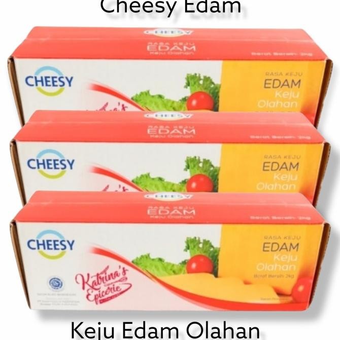 

CHEESY EDAM 2 KG PROCESSED CHEESE UNTUK KASTANGEL NASTAR KEJU