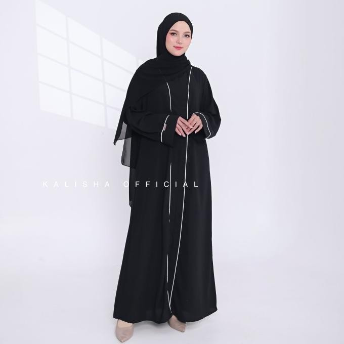 Abaya Hitam Turkey Abaya List Gamis Syari Muslimah Dress Arab Liyana Abaya Polos Basic Jumbo Terbaru