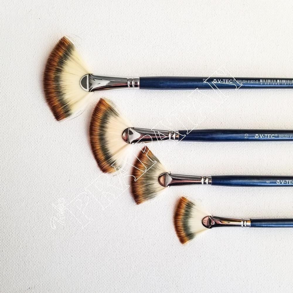 

My56 Kuas Lukis Kipas V-Tec Fan Brush 801-S | V-Tec Paint Brush