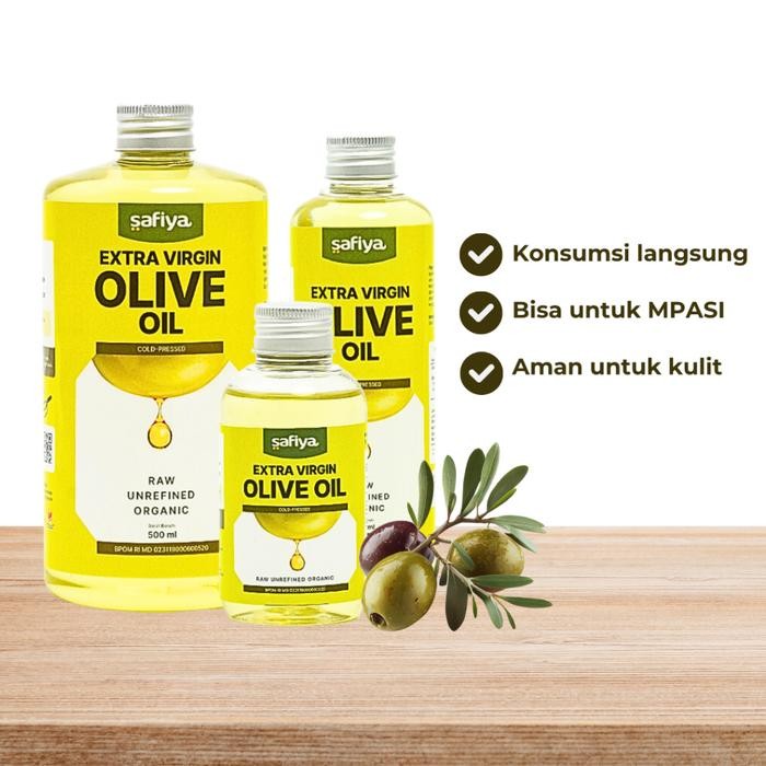 

Minyak Zaitun 500 ml Safiya Extra Virgin Olive Oil - Minyak Zaitun Asli EVOO