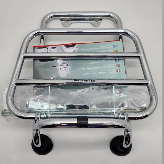 frontrack rak depan vespa px series new px original piaggio front rack