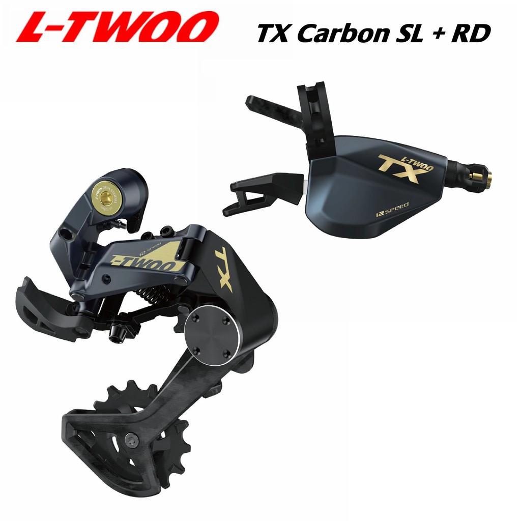YEMAR NEW LTWOO TX 1x12 Speed Two Way Release Carbon Shifter + Stabilize Damping Carbon Rear Deraill